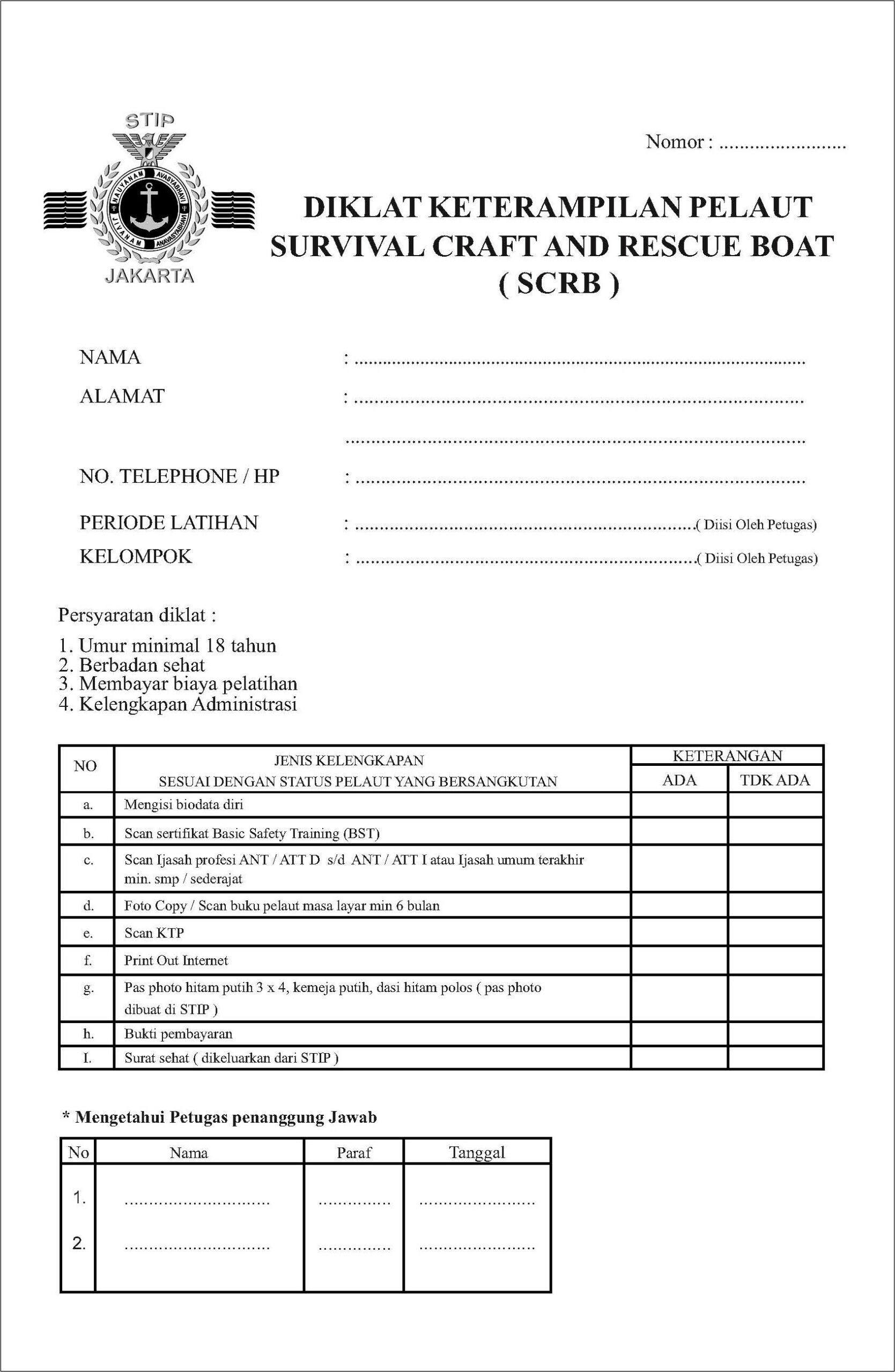 Contoh Surat Keterangan Revalidasi Bst