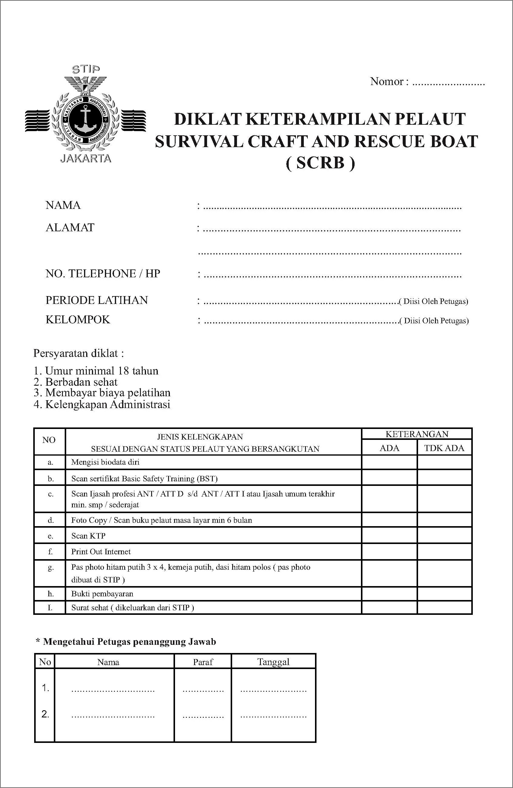 Contoh Surat Keterangan Revalidasi Bst