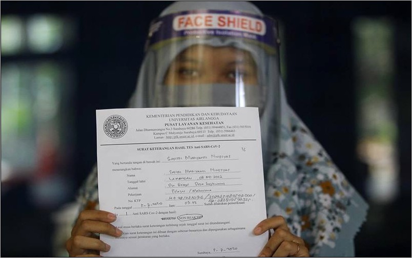 Contoh Surat Keterangan Salah Penulisan No Ujian