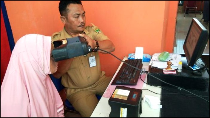 Contoh Surat Keterangan Sedang Rekam E Ktp