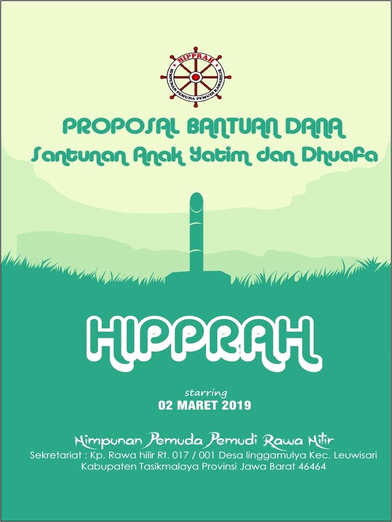 Contoh Surat Keterangan Siswa Mendapatkan Santunan Anak Yatim