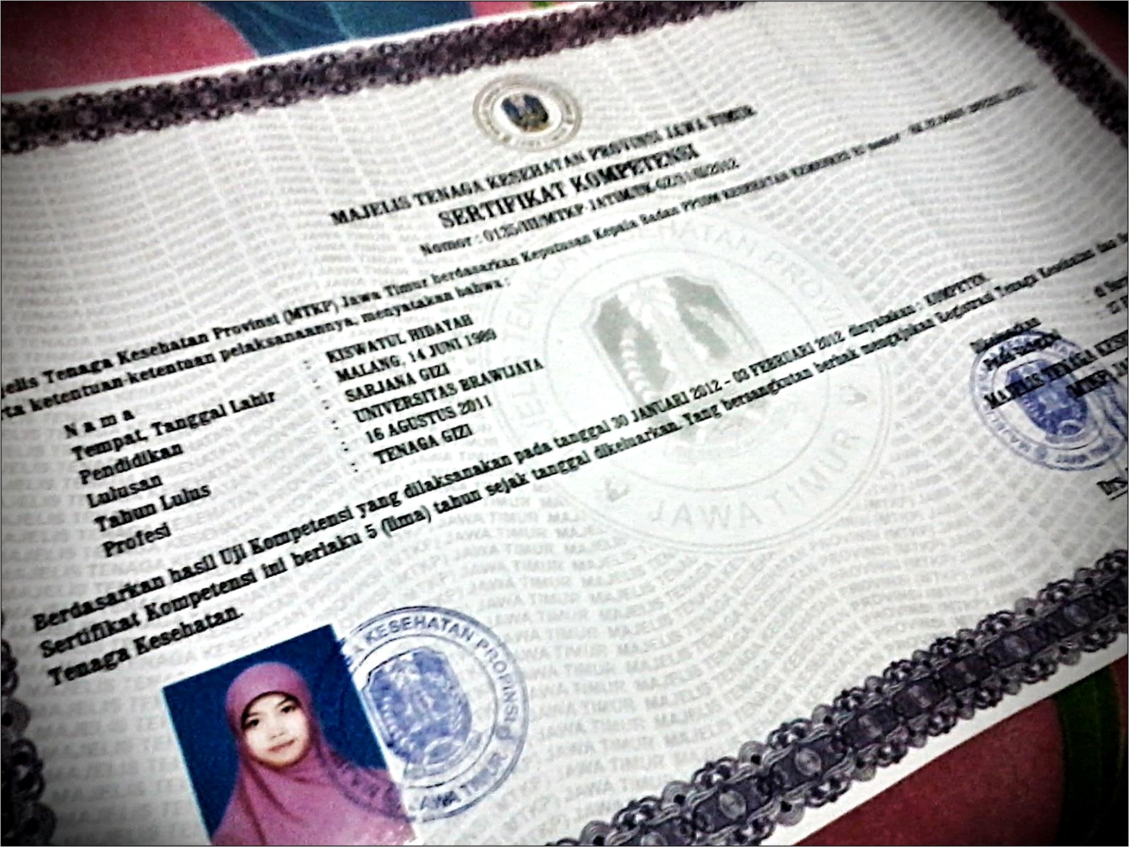 Contoh Surat Keterangan Str Perawat Dalam Proses
