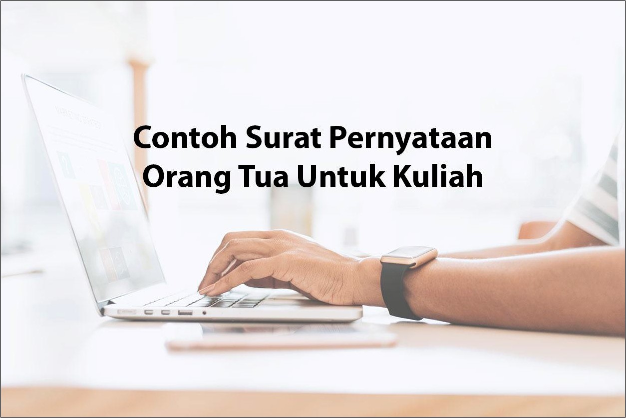 Contoh Surat Keterangan Tidak Bisa Hadir Kuliah