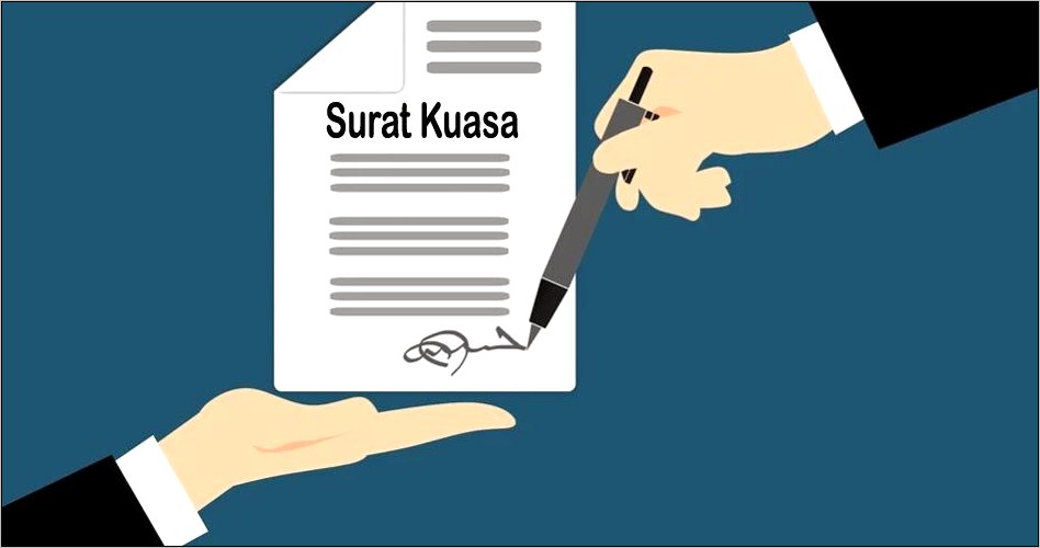 Contoh Surat Perjanjian Dengan Kuasa Hukum