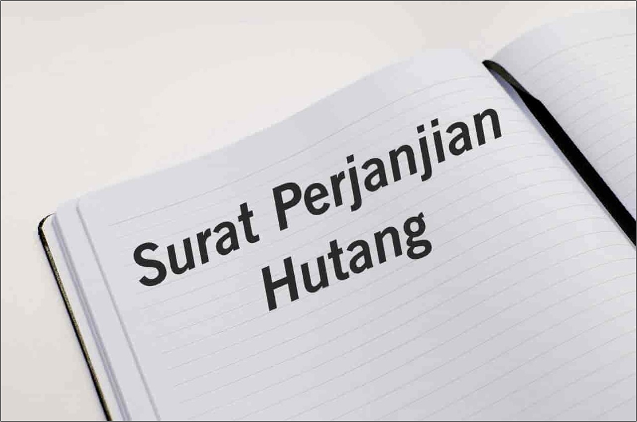 Contoh Surat Perjanjian Hutang Piutang Jaminan Bpkb