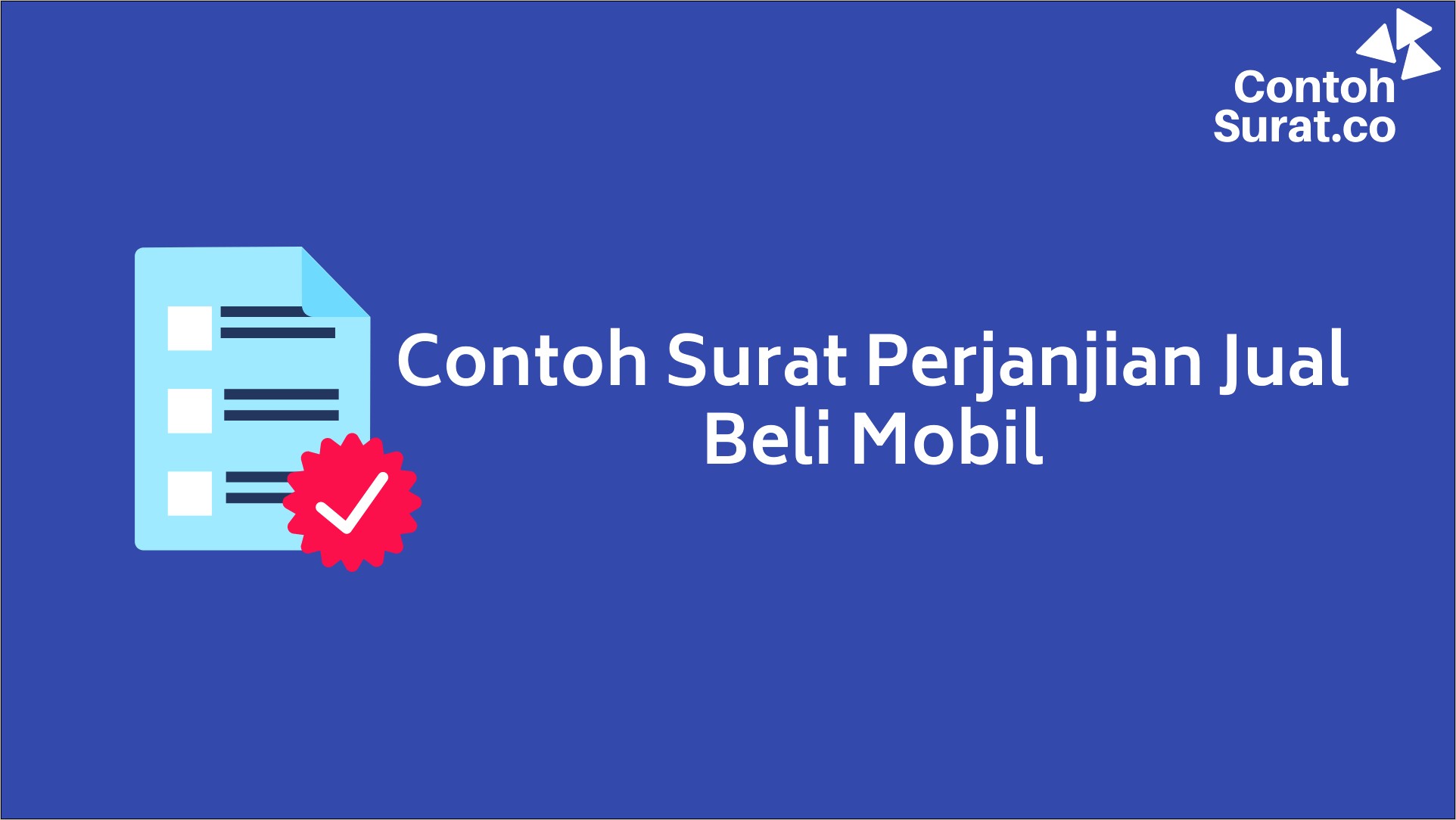 Contoh Surat Perjanjian Jual Beli Dibayar Terlebih Dahulu