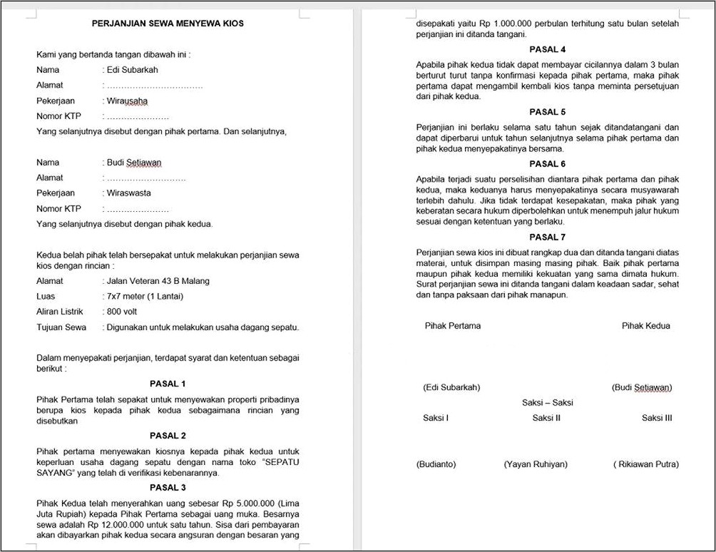 Contoh Surat Keterangan Kelahiraan Dan Cap Kaki Surat Keterangan