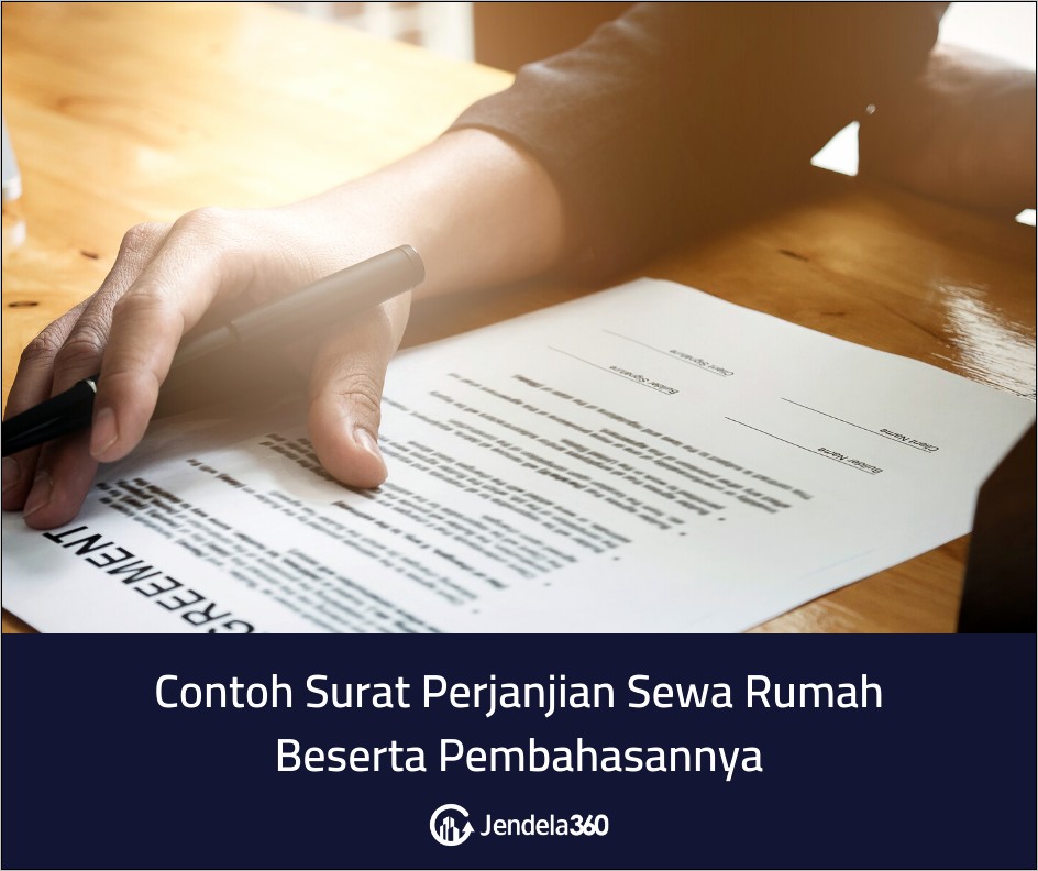 Contoh Surat Perjanjian Sewa Rumah