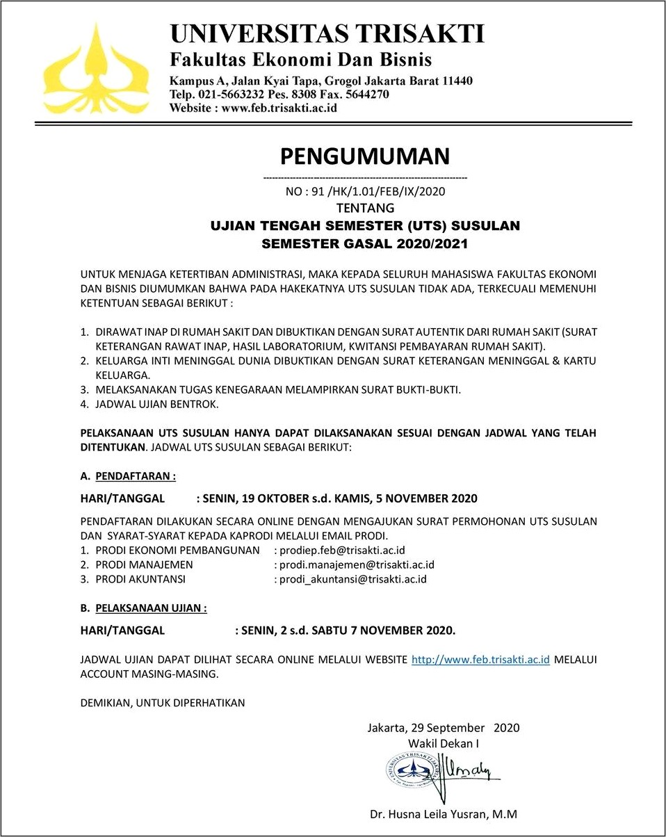 Contoh Surat Permohonan Asistensi