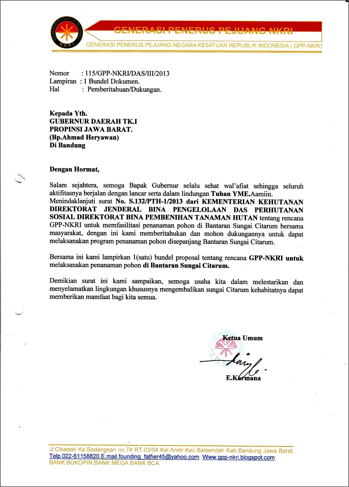 Contoh Surat Permohonan Audiensi Dengan Menteri