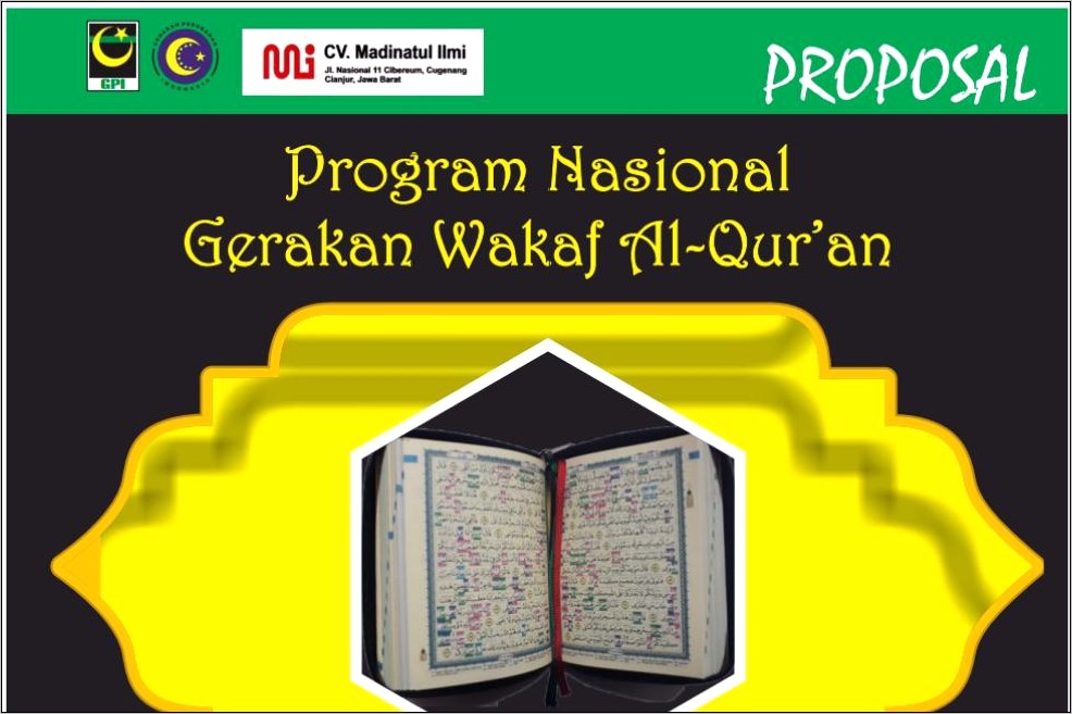 Contoh Surat Permohonan Bantuan Juz Amma