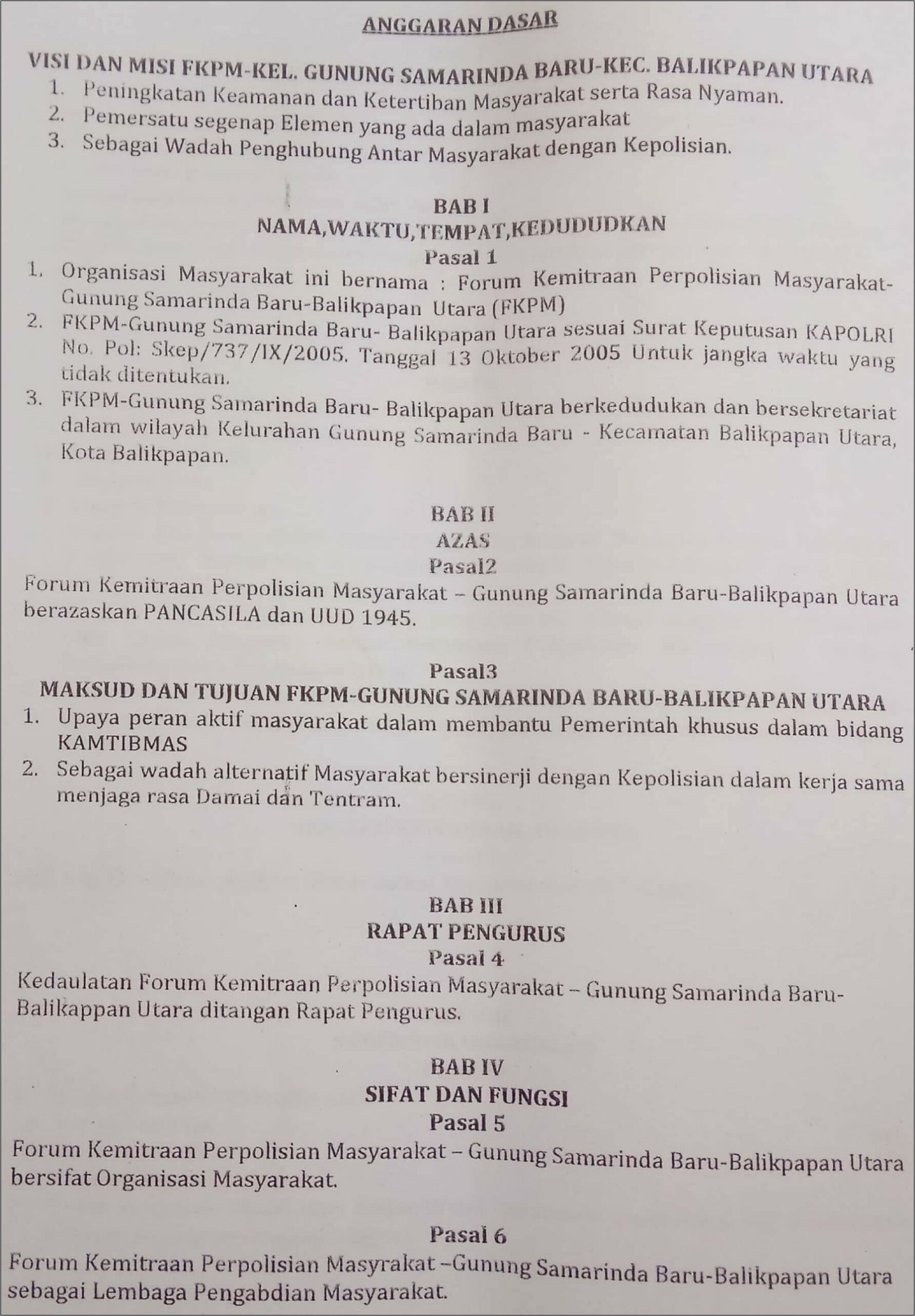 Contoh Surat Permohonan Bantuan Keamanan Polisi