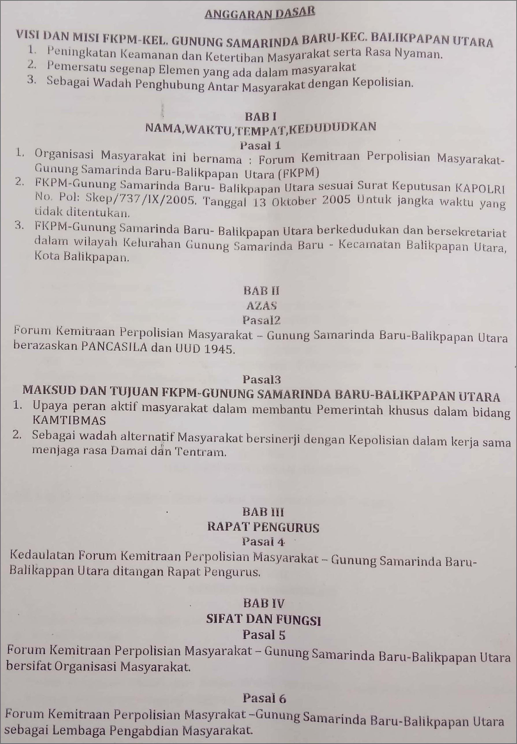 Contoh Surat Permohonan Bantuan Keamanan Polisi