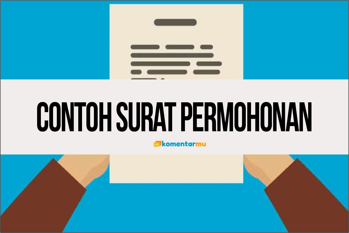 Contoh Surat Permohonan Beasiswa Yang Baik Dan Benar