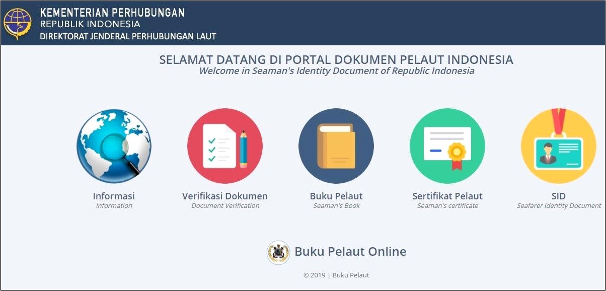 Contoh Surat Permohonan Buku Pelaut