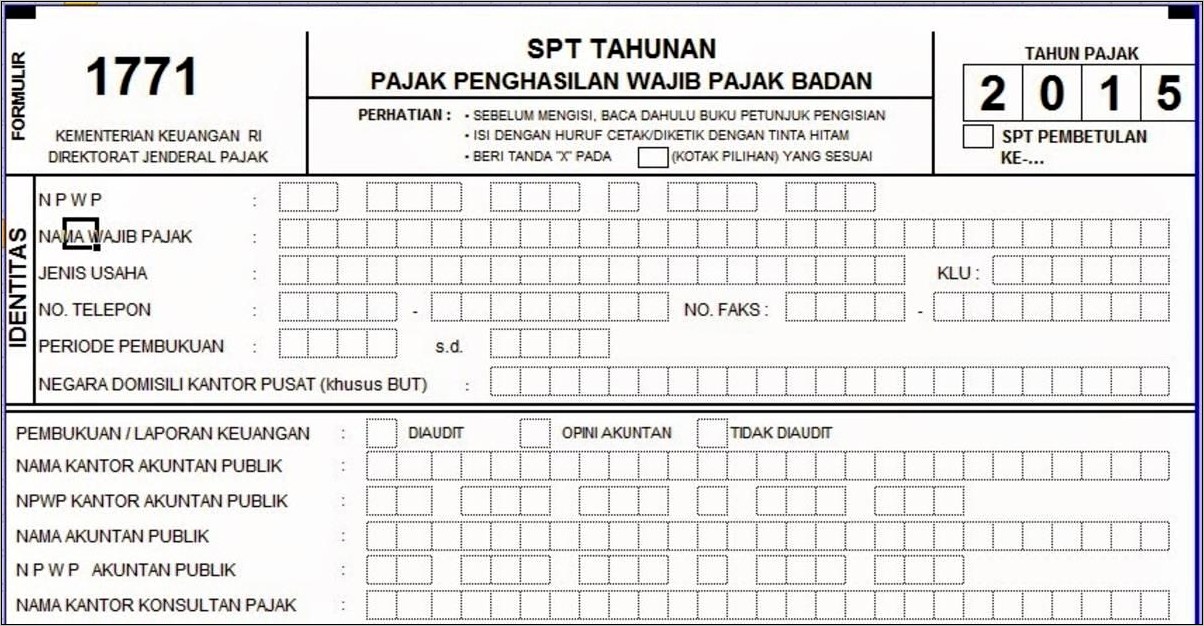 Contoh Surat Permohonan Cetak Ulang Bukti Lapor Pajak Ppn