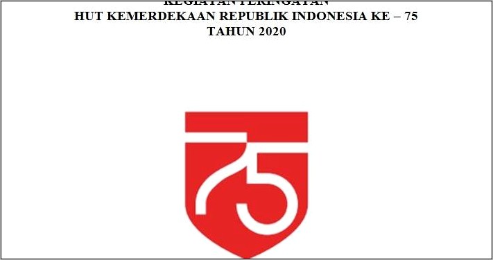 Contoh Surat Permohonan Dana Hut Ri