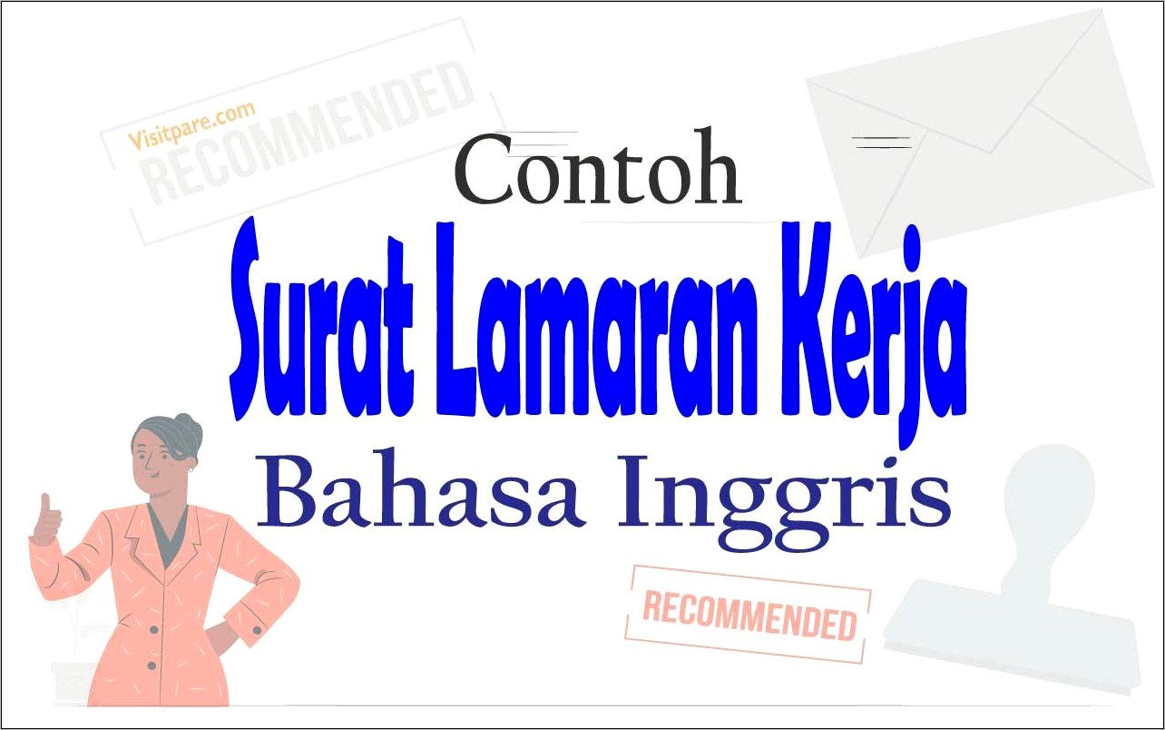 Contoh Surat Permohonan Data Tugas Akhir Bahasa Inggris