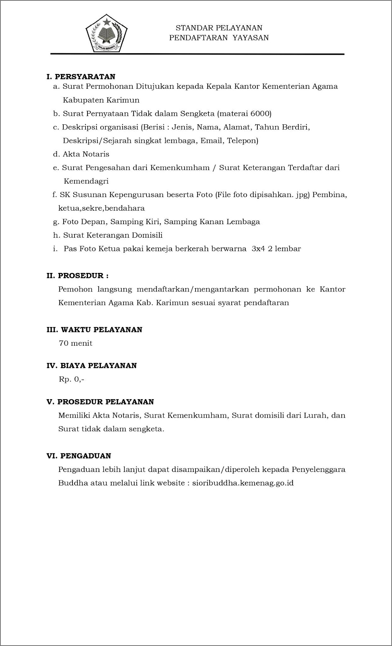 Contoh Surat Permohonan Email Kemenag