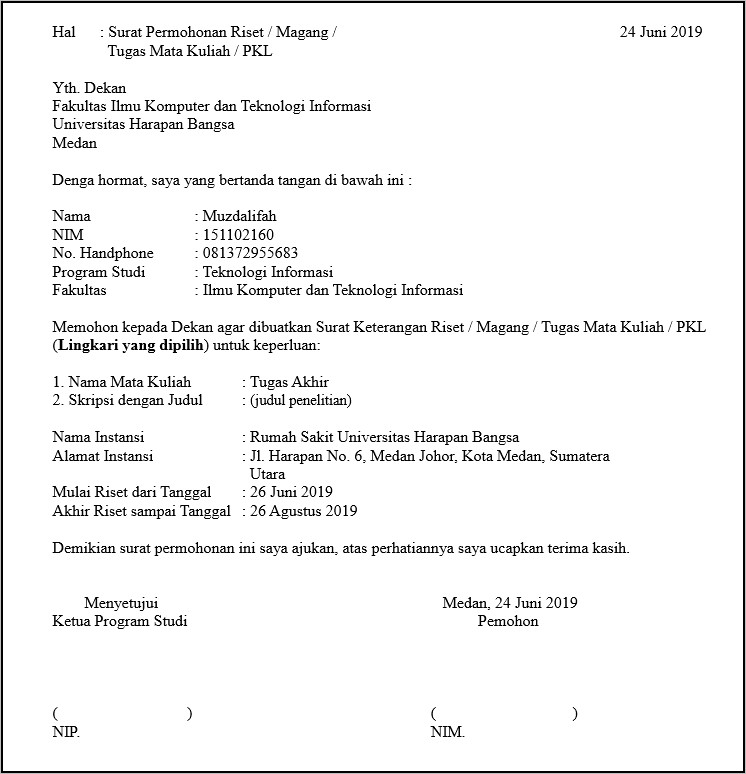 Contoh Surat Permohonan Ijin Memakai Produk Untuk Penelitian Skripsi