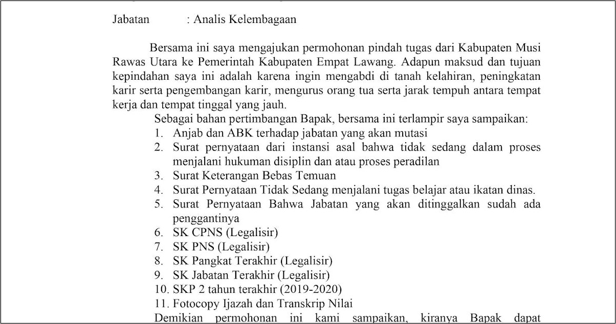 Contoh Surat Permohonan Ikut Menjadi Admin Nu Jek