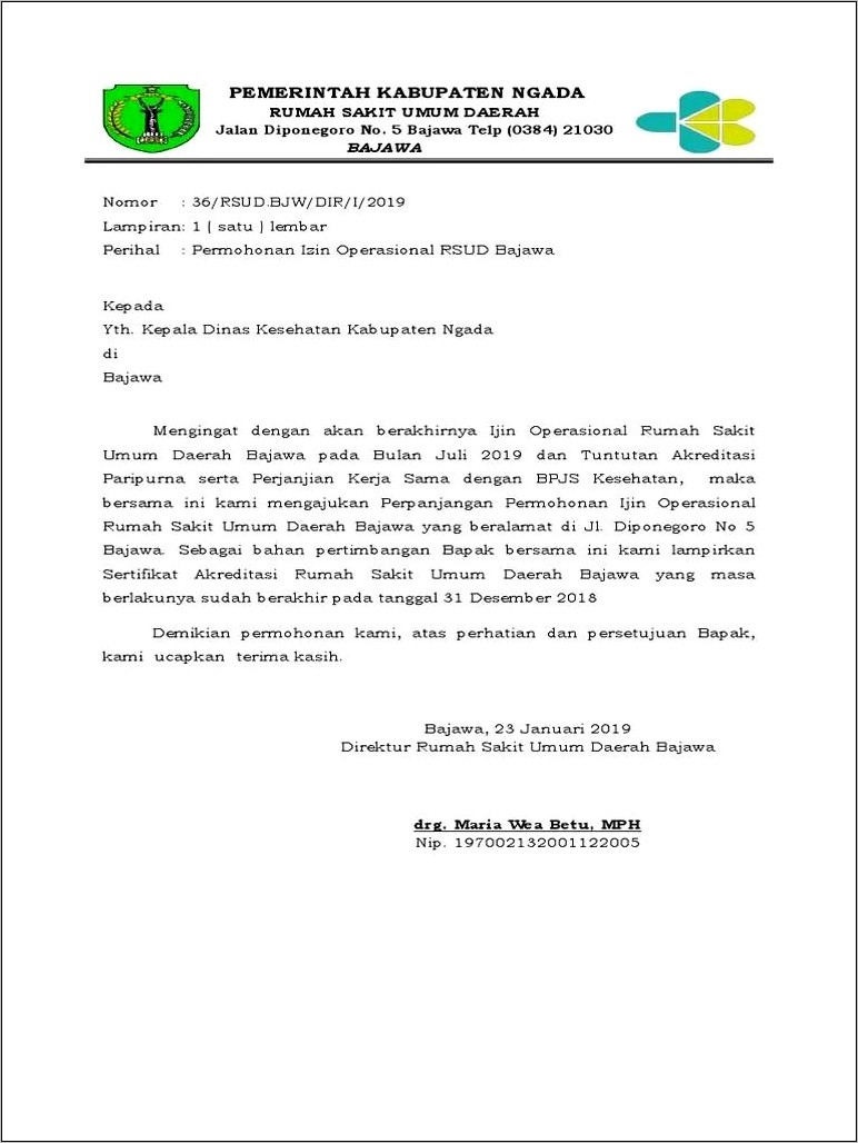 Contoh Surat Permohonan Izin Ke Sudin Kpkp