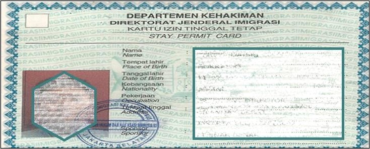 Contoh Surat Permohonan Izin Tinggal Terbatas