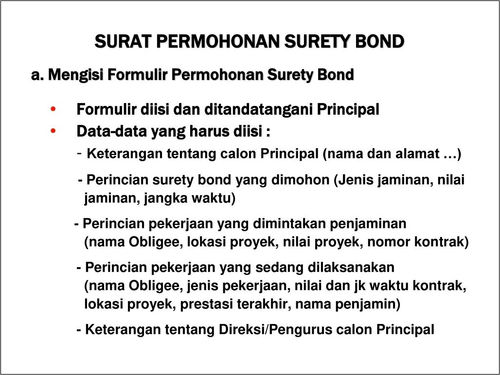 Contoh Surat Permohonan Jaminan Uang Muka Dari Bank