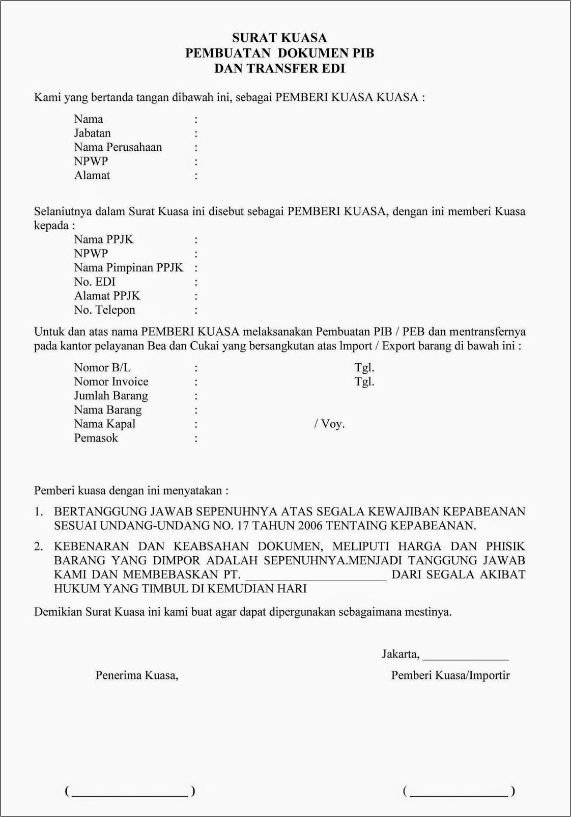 Contoh Surat Permohonan Kebenaran Dan Keabsahan Dokumen Tenaga Kesehatan