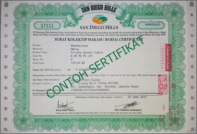 Contoh Surat Permohonan Kehilangan Surat Tanah