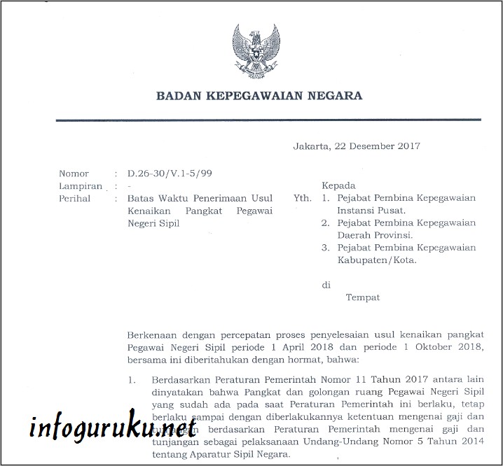 Contoh Surat Permohonan Kenaikan Grade Haccp