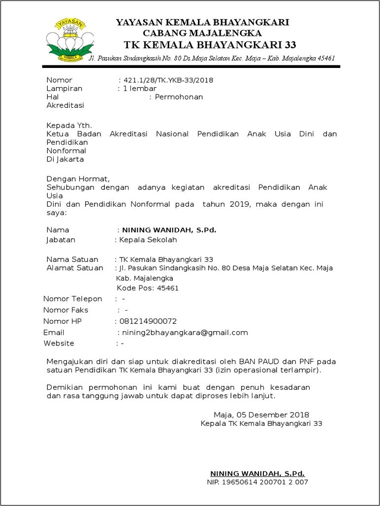 Contoh Surat Permohonan Keringanan Biaya Sekolah Smk