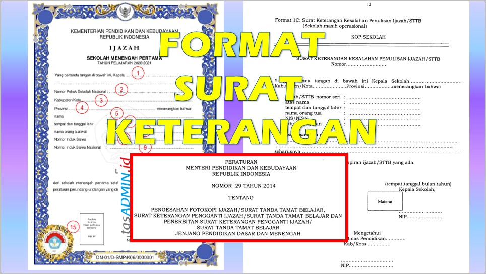 Contoh Surat Permohonan Kesalahan Penulisan Ijazah