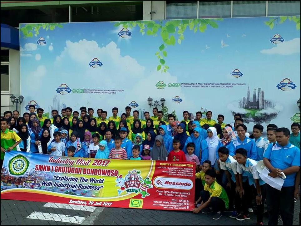 Contoh Surat Permohonan Kunjungan Ke Pabrik Yakult
