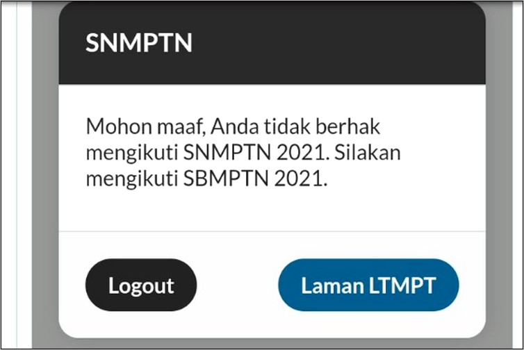 Contoh Surat Permohonan Maaf Sekolah Kepada Snmptn