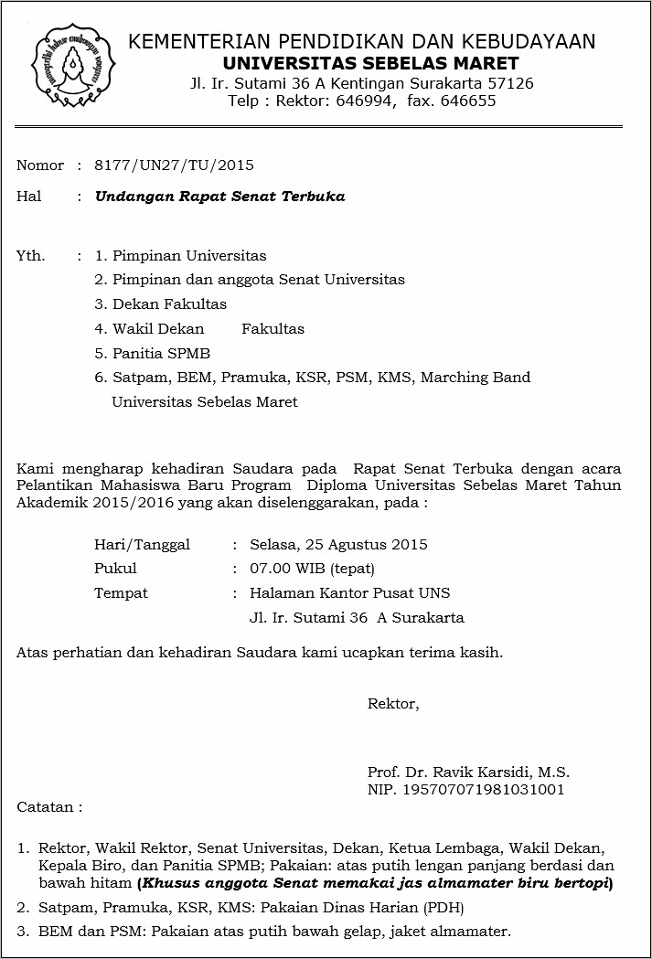 Contoh Surat Permohonan Meeting Ke Kementerian