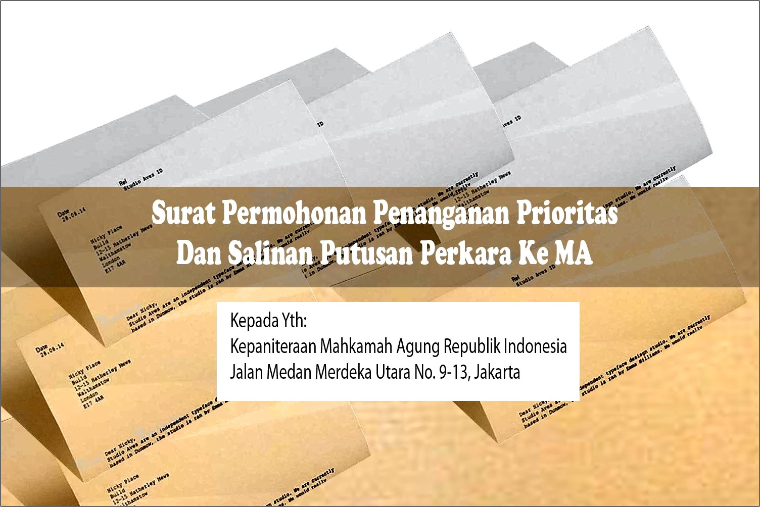 Contoh Surat Permohonan Mempercepat Proses