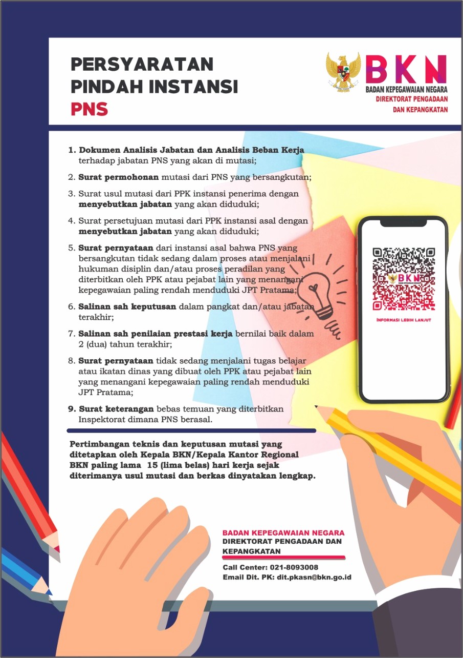 Contoh Surat Permohonan Mutasi Guru Pns Antar Kabupaten