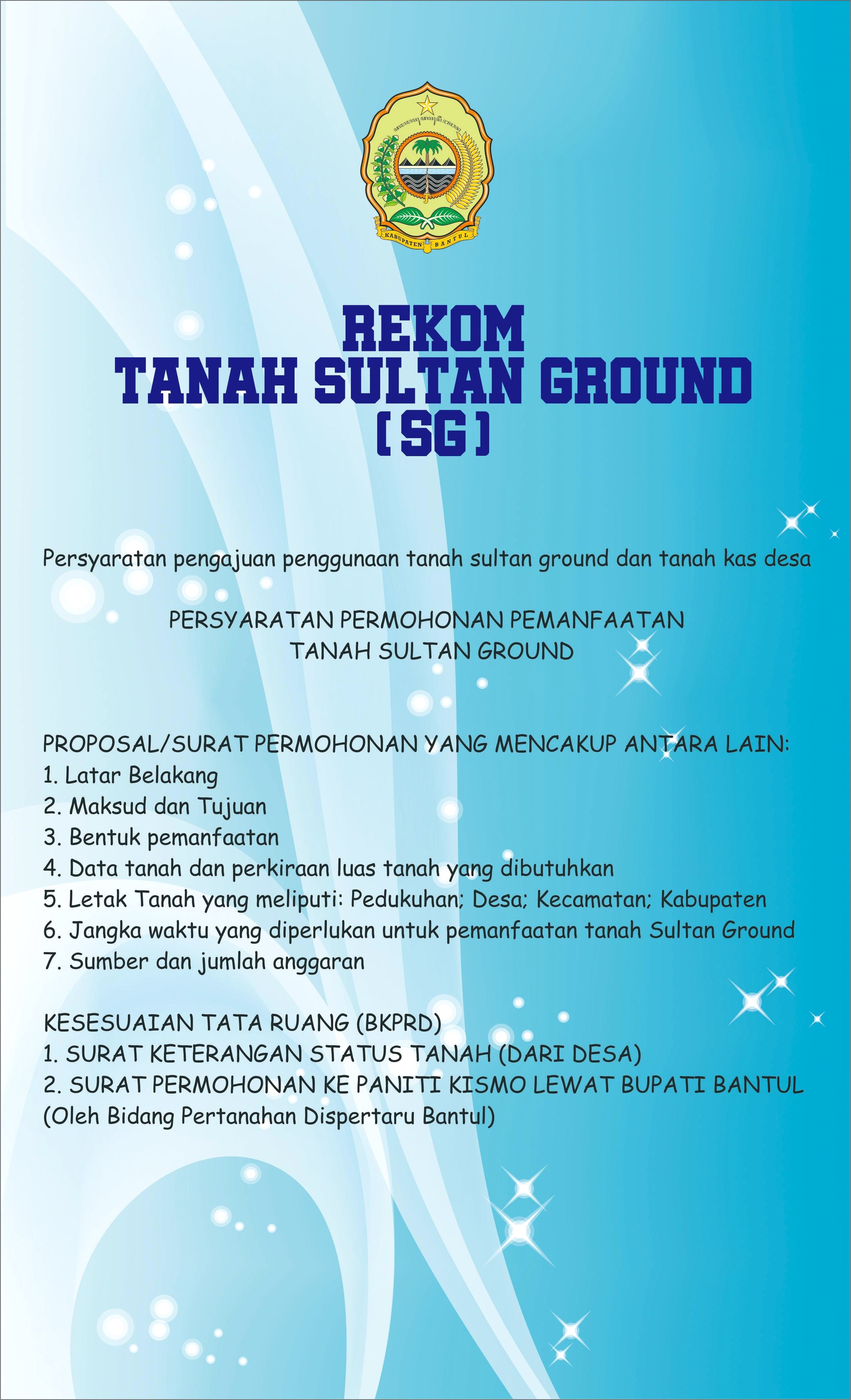 Contoh Surat Permohonan Pemanfaatan Tanah Negara