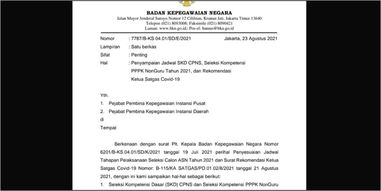 Contoh Surat Permohonan Pembawa Materi