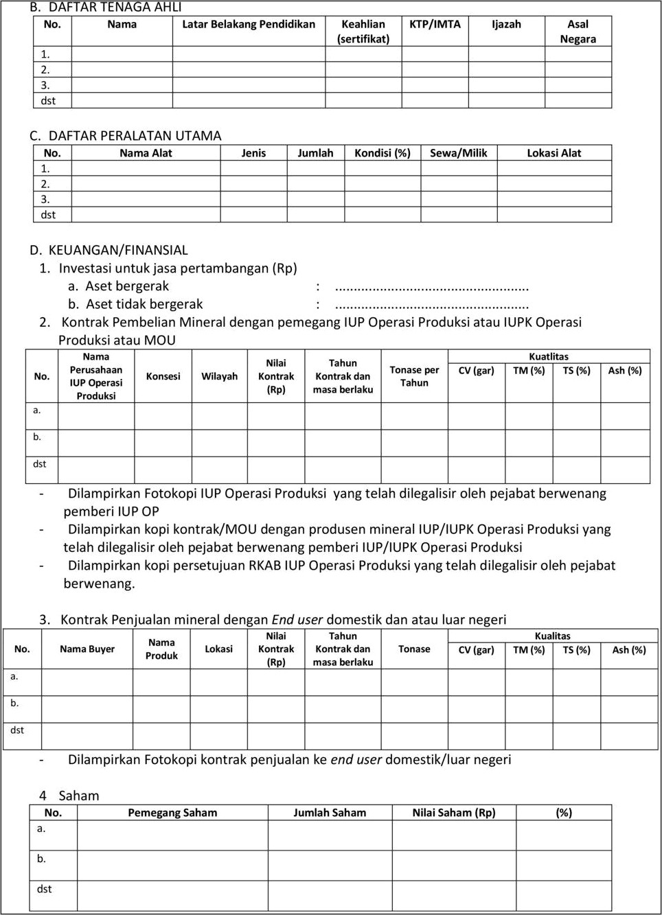 Contoh Surat Permohonan Pembelian Aset Pdf