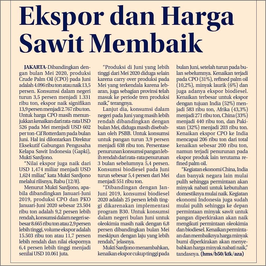 Contoh Surat Permohonan Pembelian Kecambah Kelapa Sawit