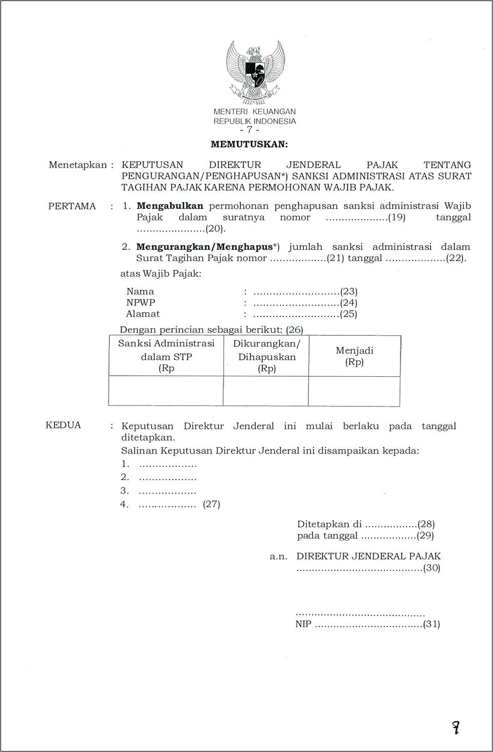 Contoh Surat Permohonan Pembetulan Stp