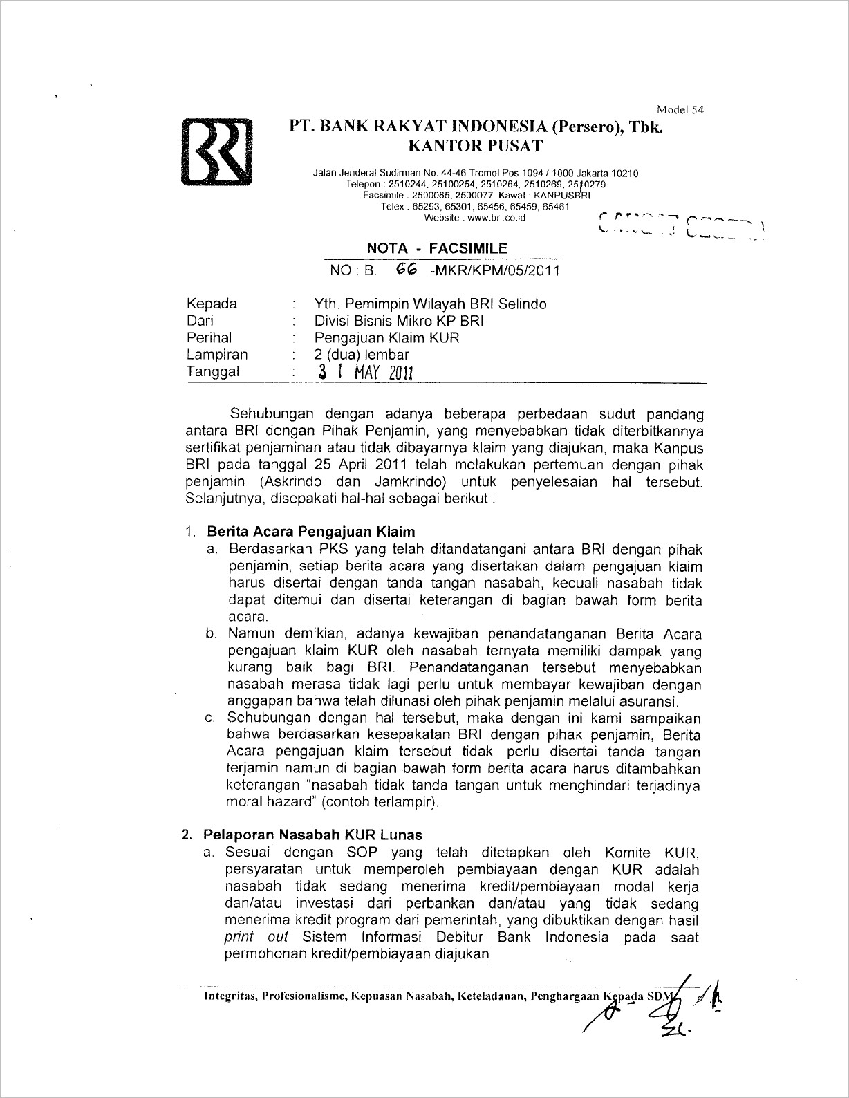 Contoh Surat Permohonan Pembiayaan Pada Bank