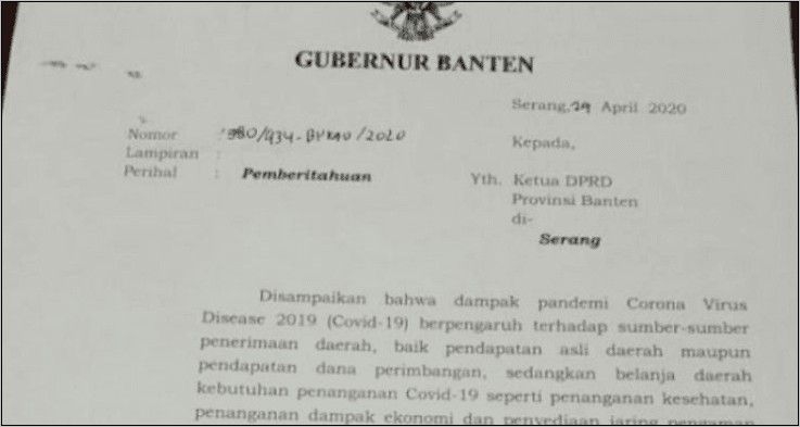 Contoh Surat Permohonan Pembiayaan Sebuah Kendaraan