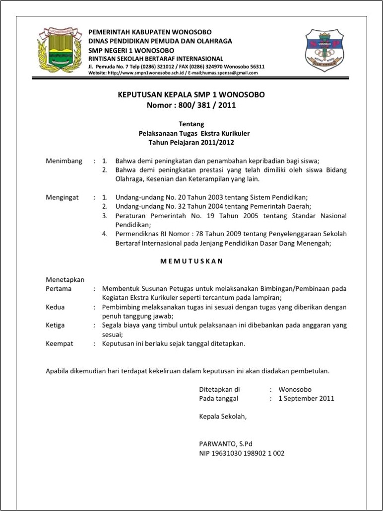 Contoh Surat Permohonan Pembinaan Ekstra Surat Permohonan Desain 