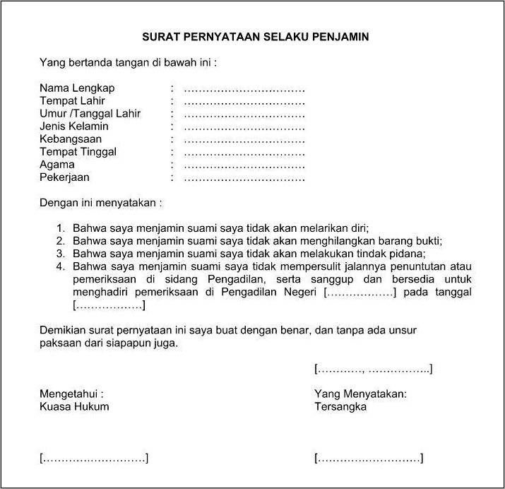 Contoh Surat Permohonan Pemeriksaan Barang