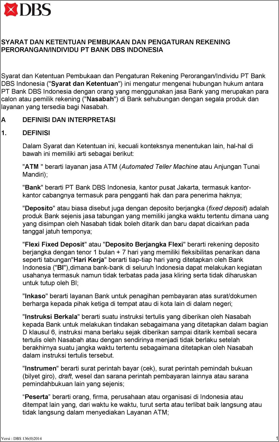 Contoh Surat Permohonan Pemindah Bukuan Rekening