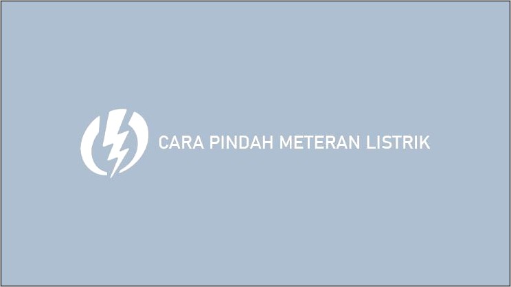 Contoh Surat Permohonan Pemindahan Meteran