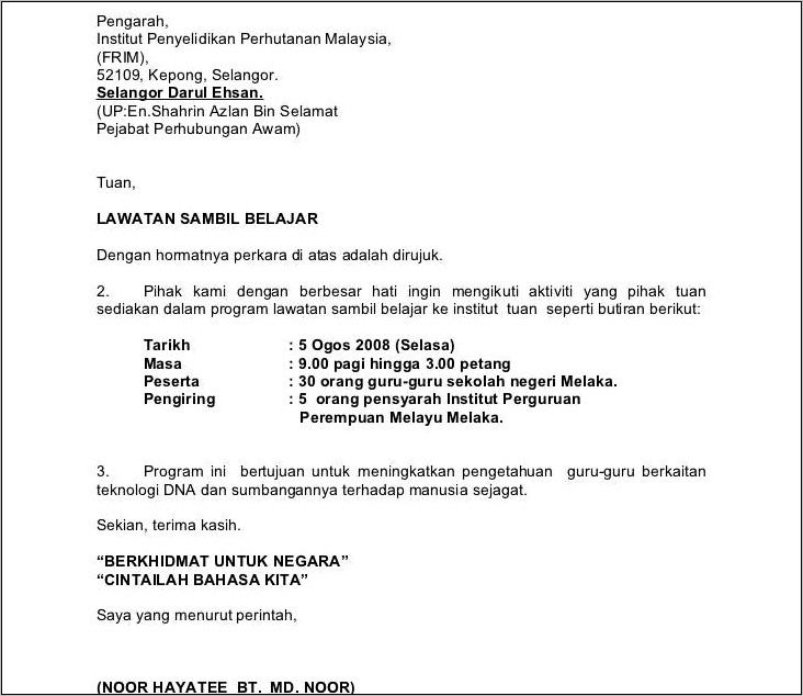 Contoh Surat Permohonan Penambahan Jaringan Internet